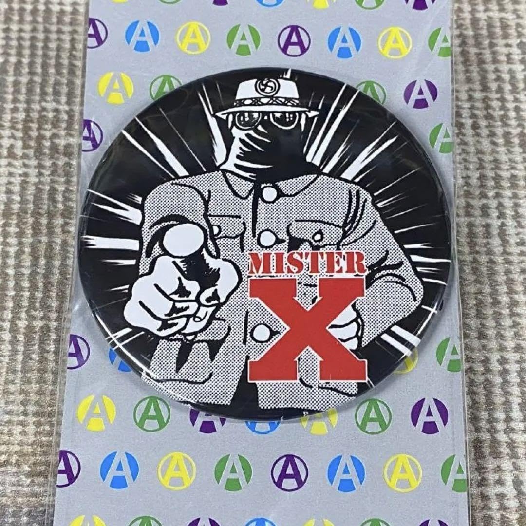 Amazon.co.jp: プロゴルファー猿 缶バッジ ミスターX バッチ 藤子